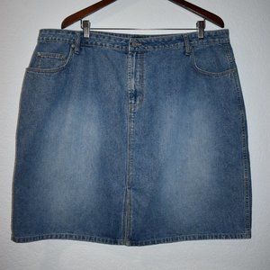 No Boundaries Denim Jean Skirt Blue Juniors size 23